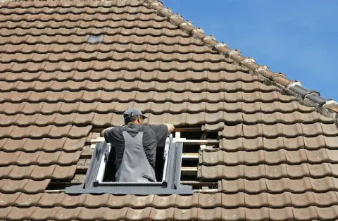 Pose de velux - Genestelle